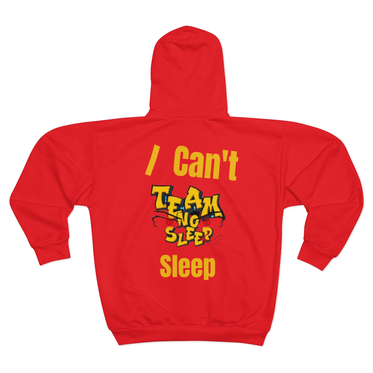 Team No Sleep 2.0 Men's Hoodies Red