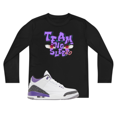 NEW Team No Sleep Girls Long Sleeve Shirts