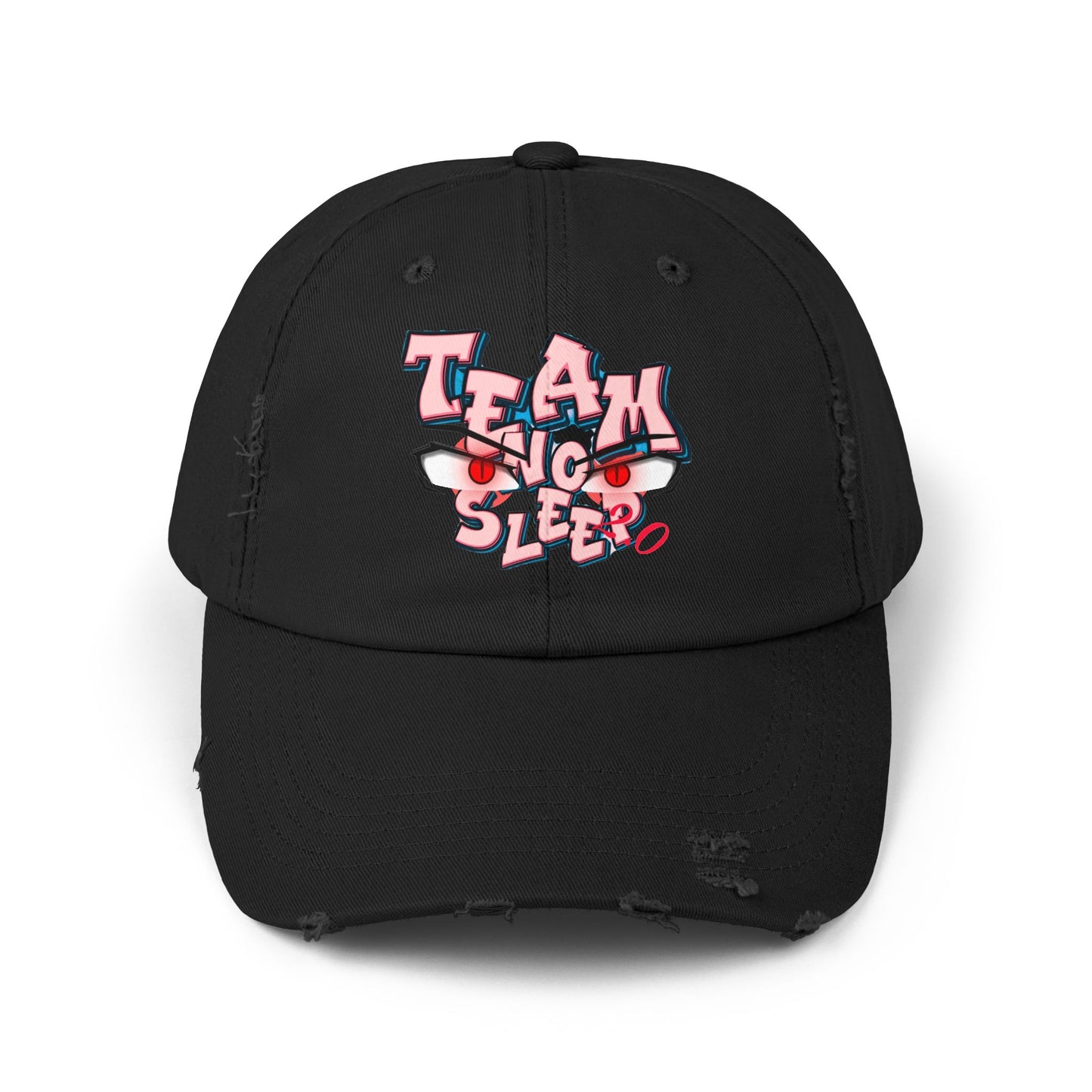 Team No Sleep 2.0 Women's Distressed Cap