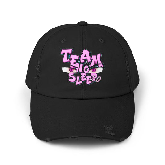 Team No Sleep Women's Distressed Cap