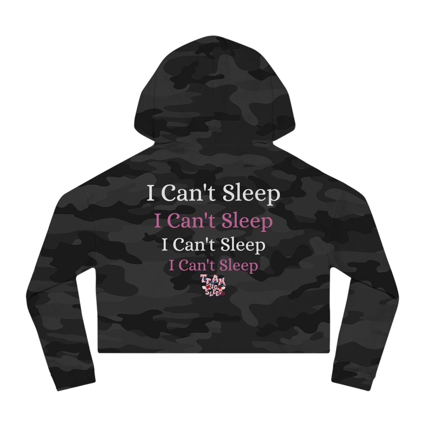 Team No Sleep 2.0 Women’s Cropped Hooded Sweatshirt