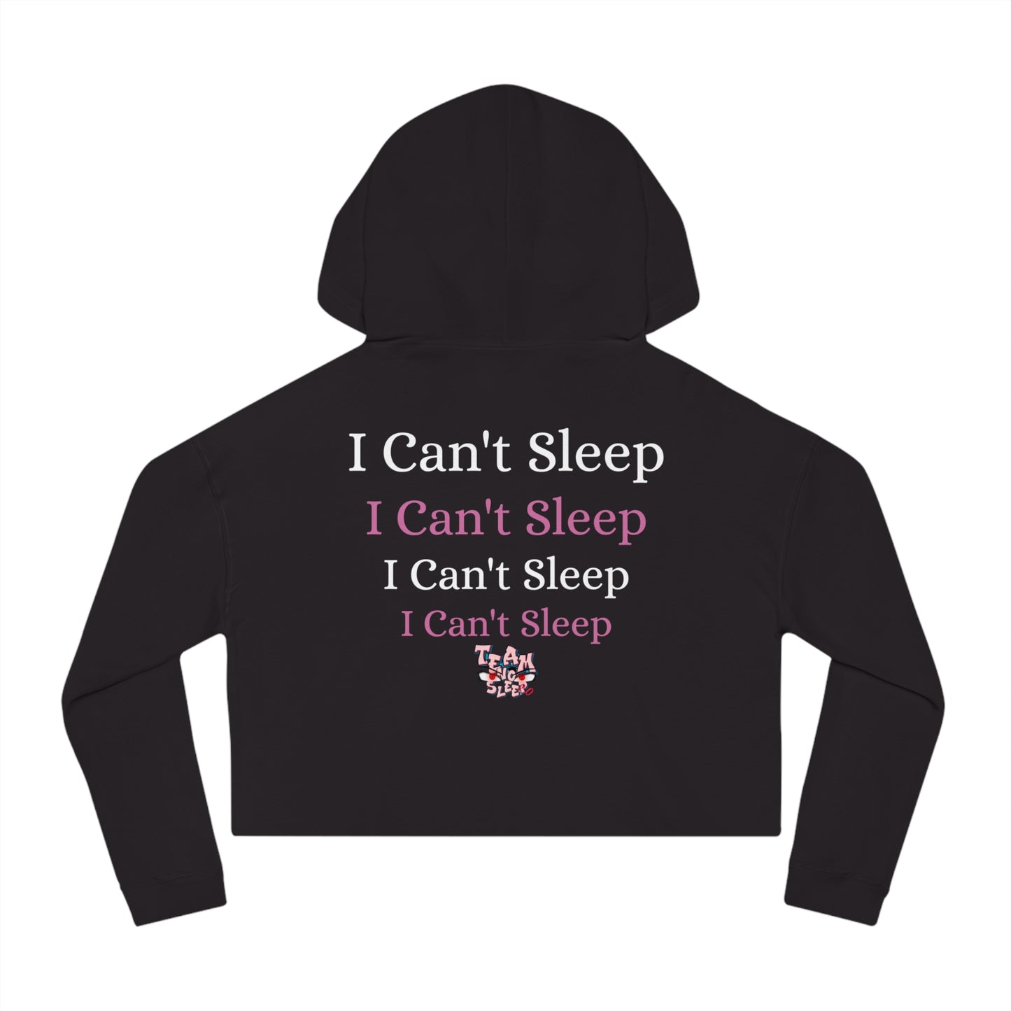 Team No Sleep 2.0 Women’s Cropped Hooded Sweatshirt