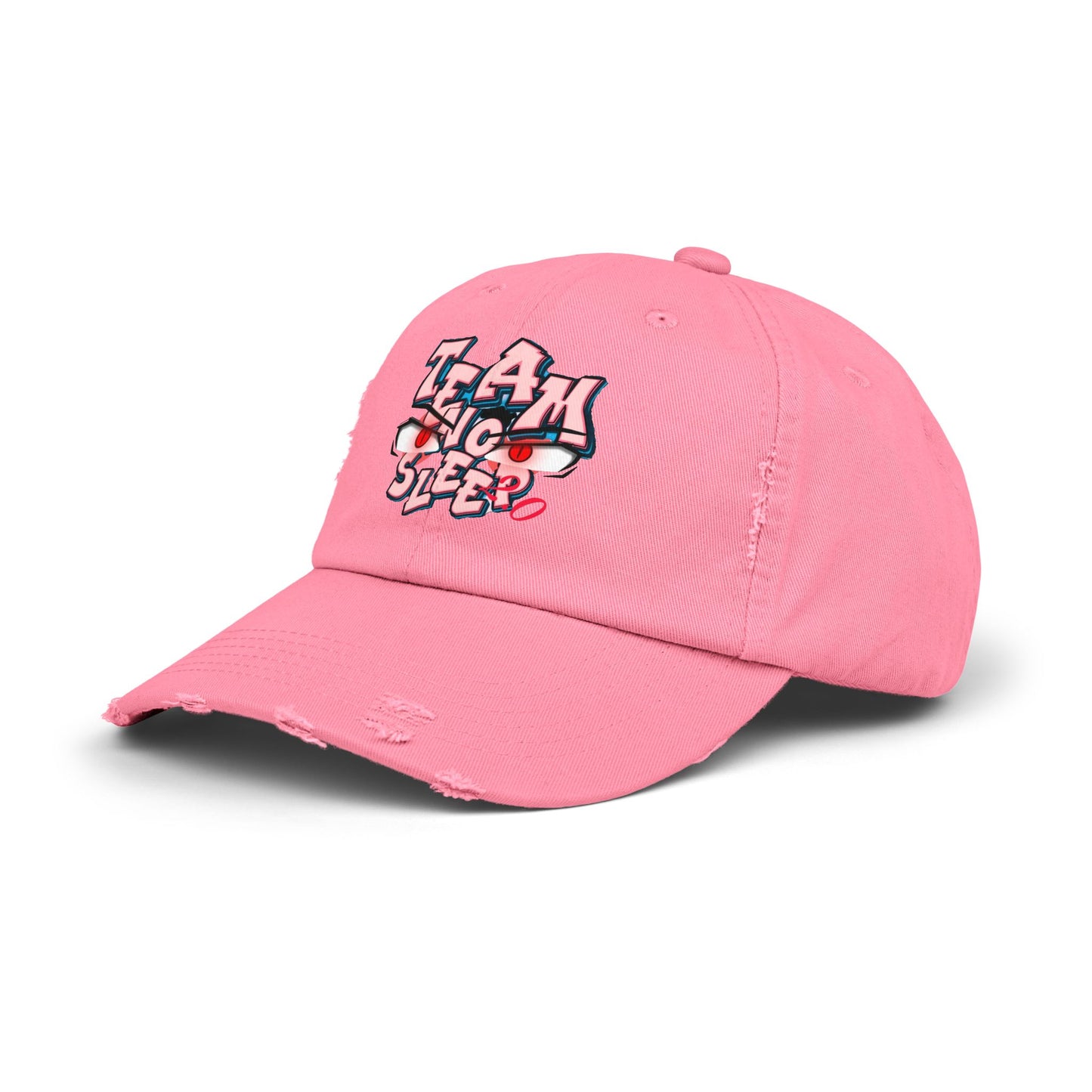 Team No Sleep 2.0 Women's Distressed Cap