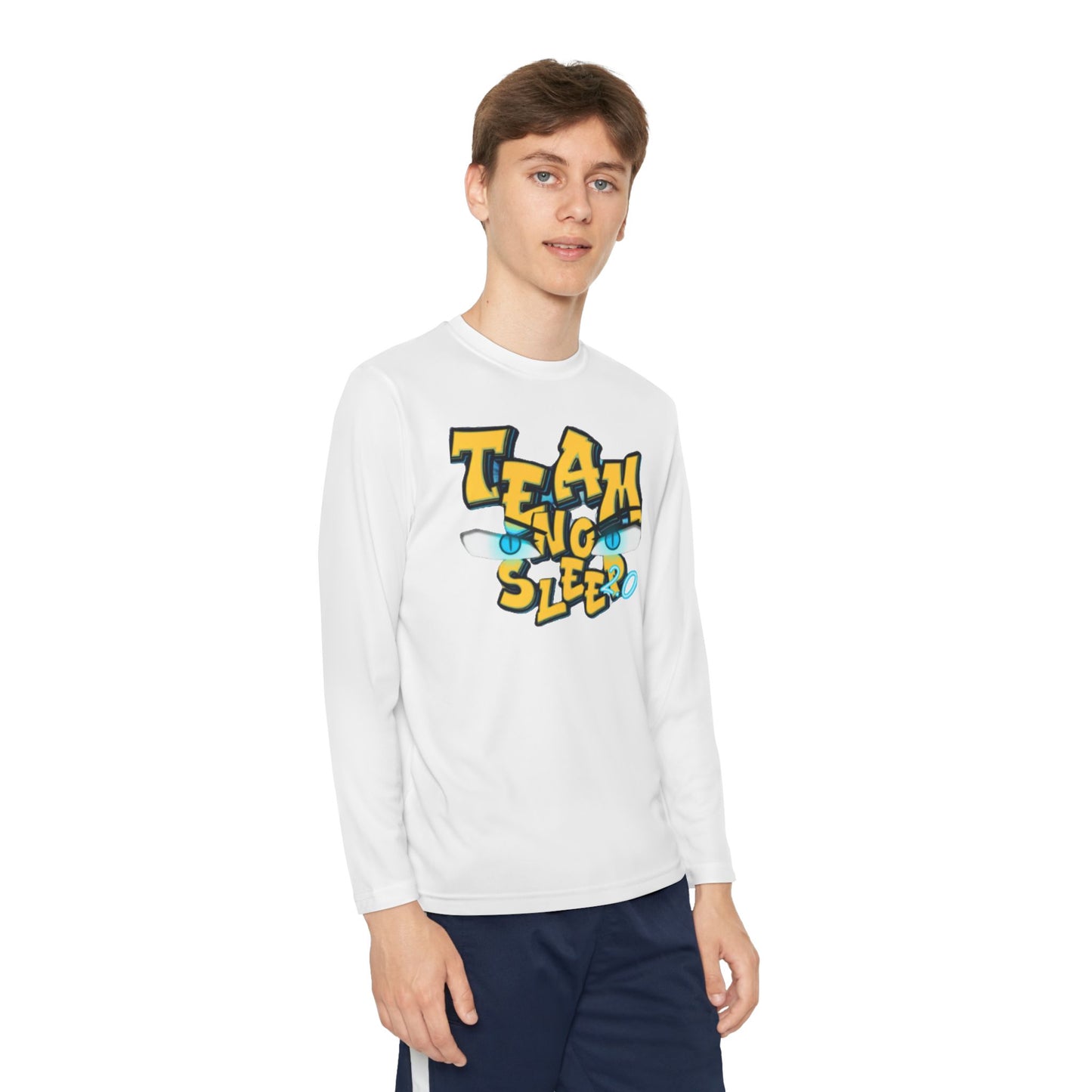 Team No Sleep Boy's Long Sleeve T-Shirt