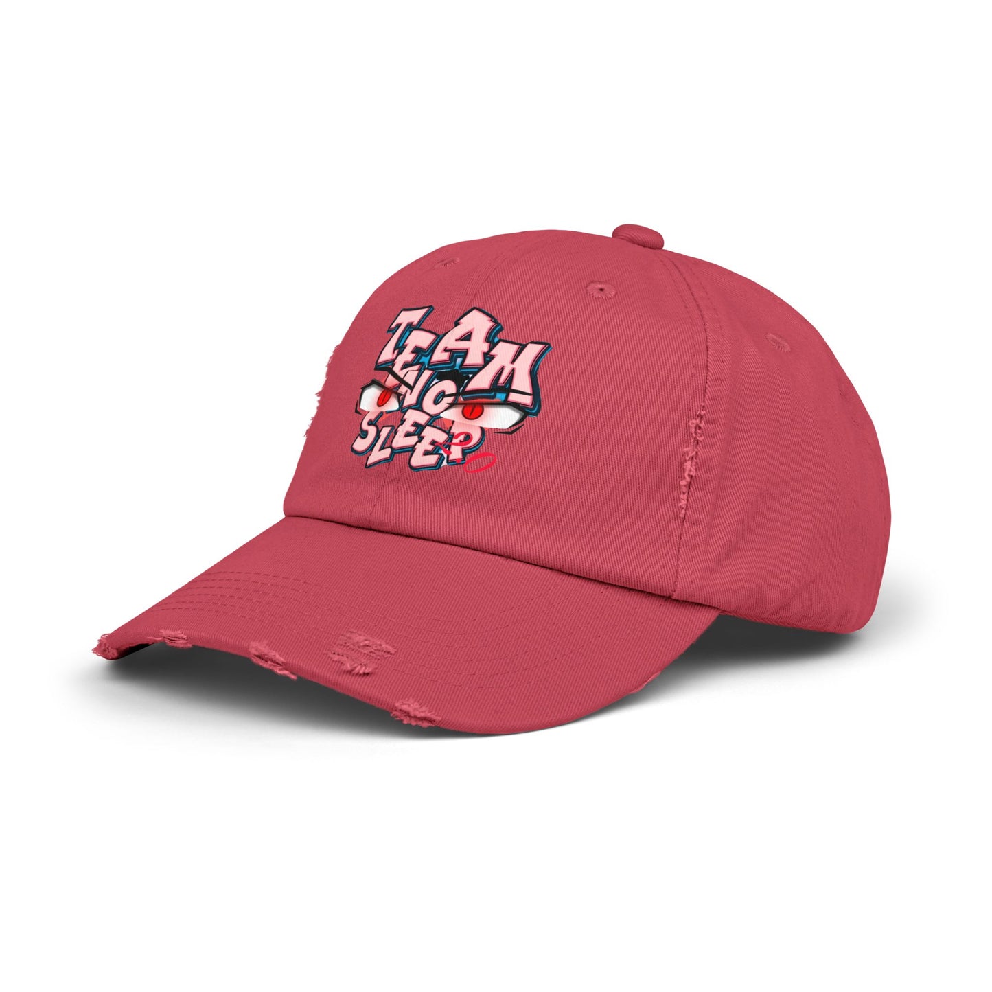 Team No Sleep 2.0 Women's Distressed Cap