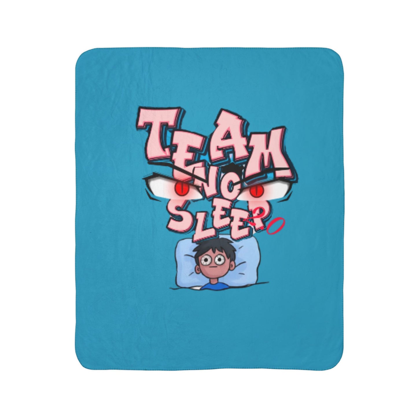 Team no Sleep 2.0 Fleece Blanket