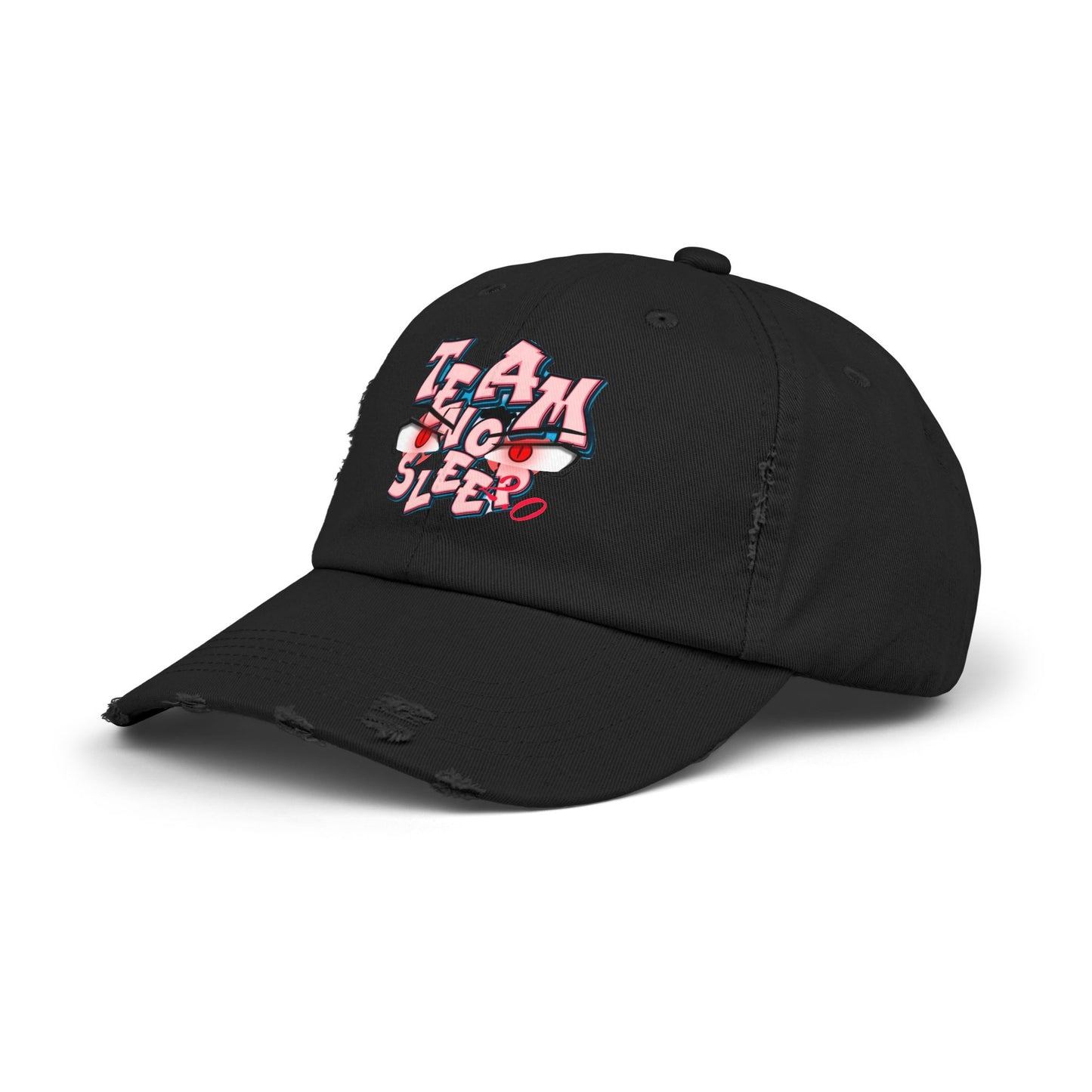 Team No Sleep 2.0 Women's Distressed Cap