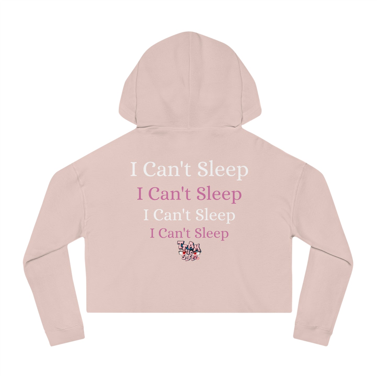 Team No Sleep 2.0 Women’s Cropped Hooded Sweatshirt