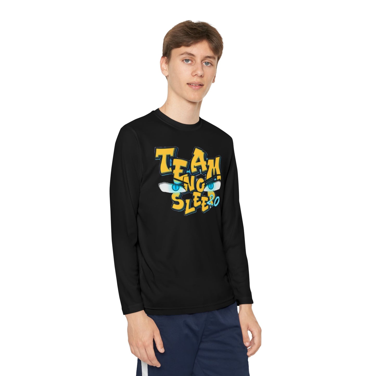 Team No Sleep Boy's Long Sleeve T-Shirt