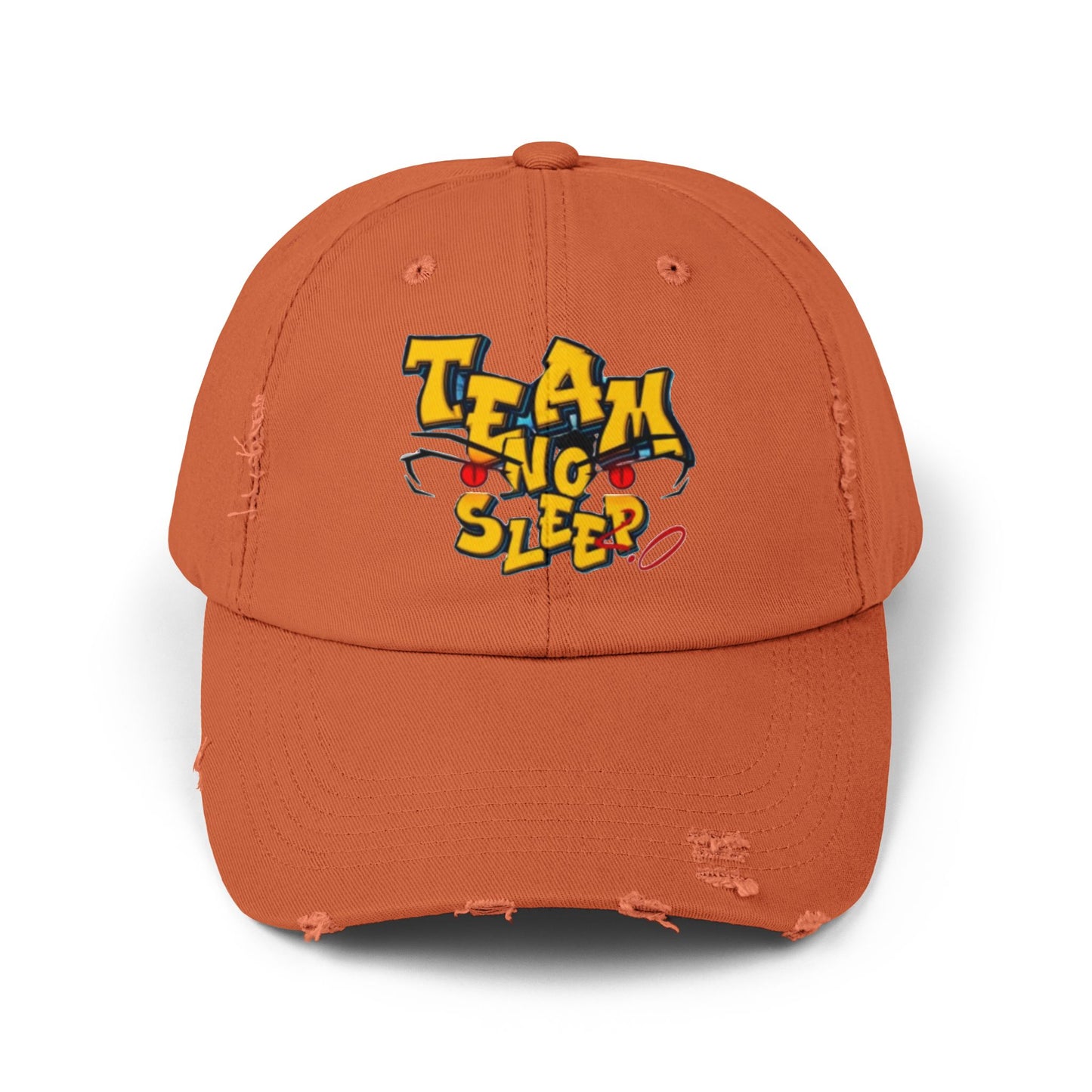 Team No Sleep 2.0 Men's Distressed Cap