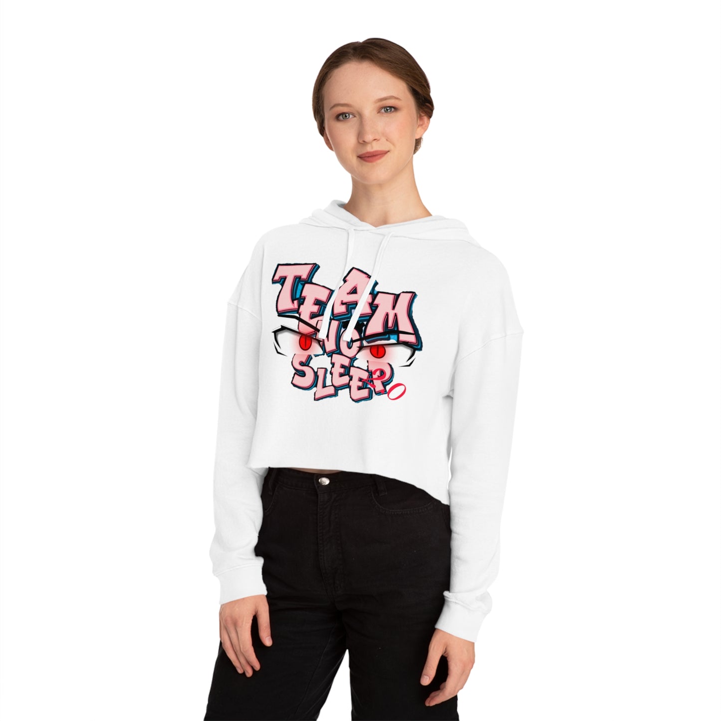 Team No Sleep 2.0 Women’s Cropped Hooded Sweatshirt