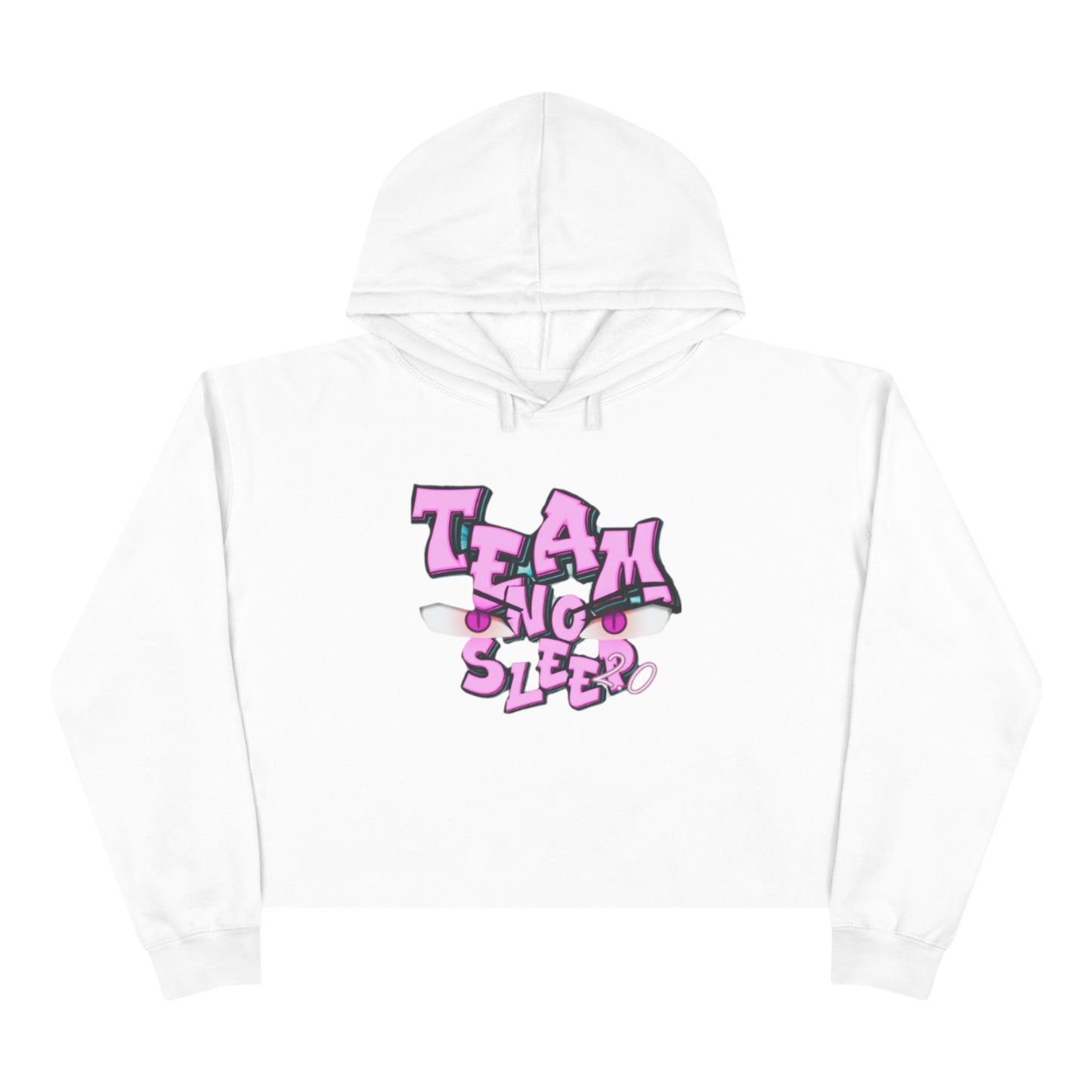 Team No Sleep Women's Crop Hoodie