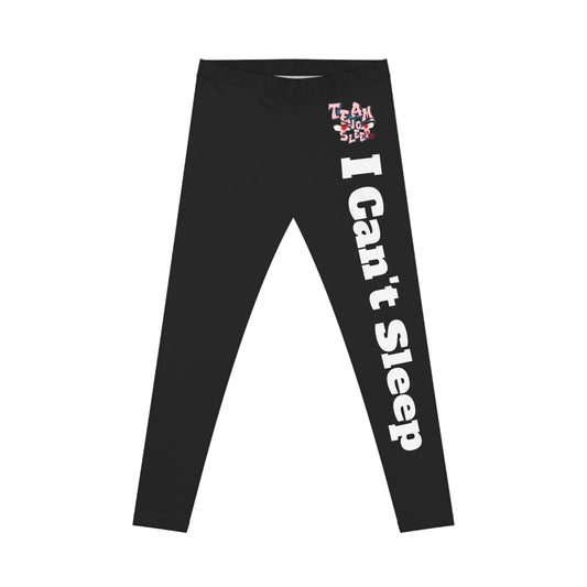 New Team No Sleep 2.0 Women's Casual Spandex Leggings