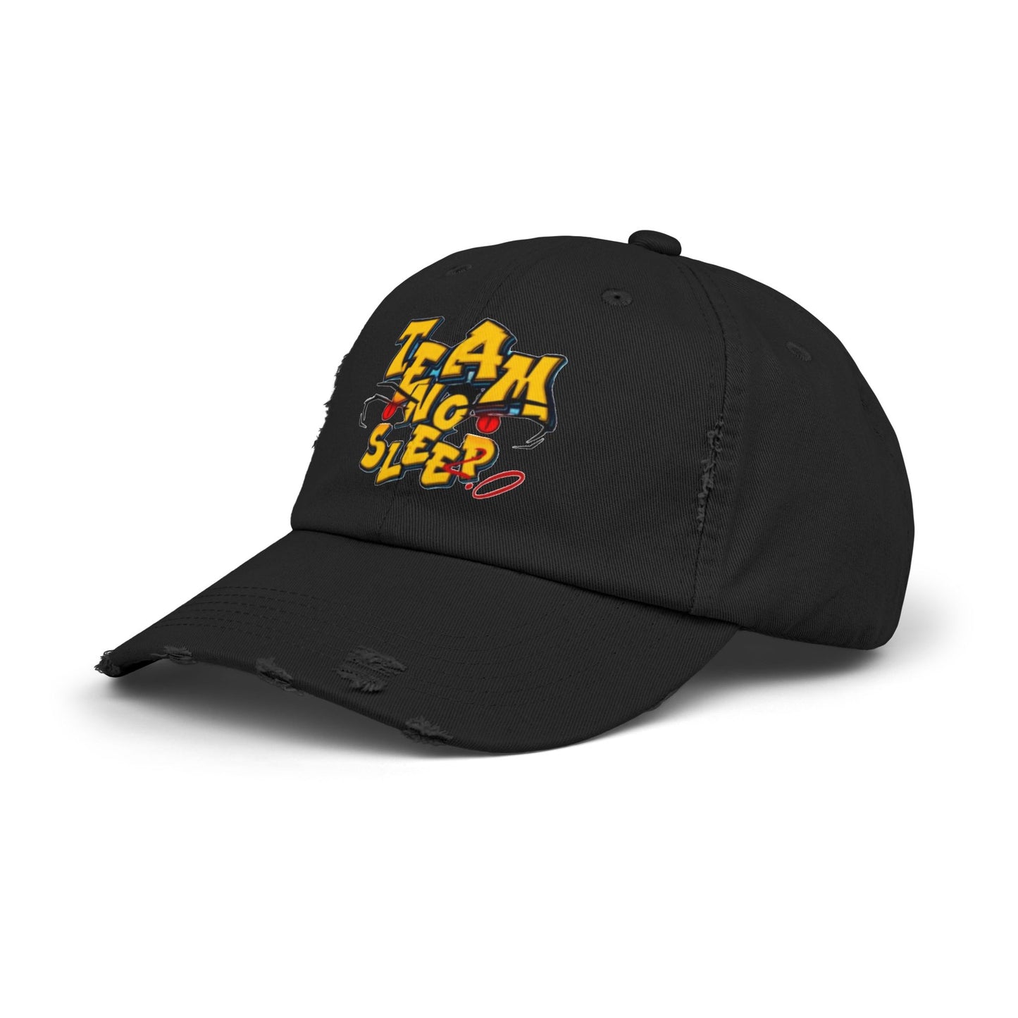 Team No Sleep 2.0 Men's Distressed Cap