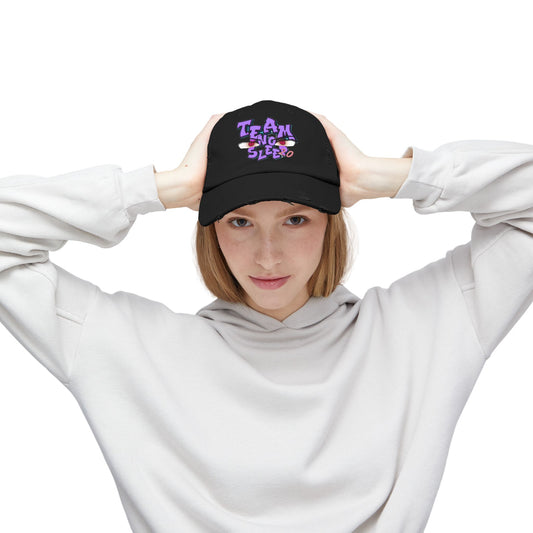 Team No Sleep Women's Distressed Cap